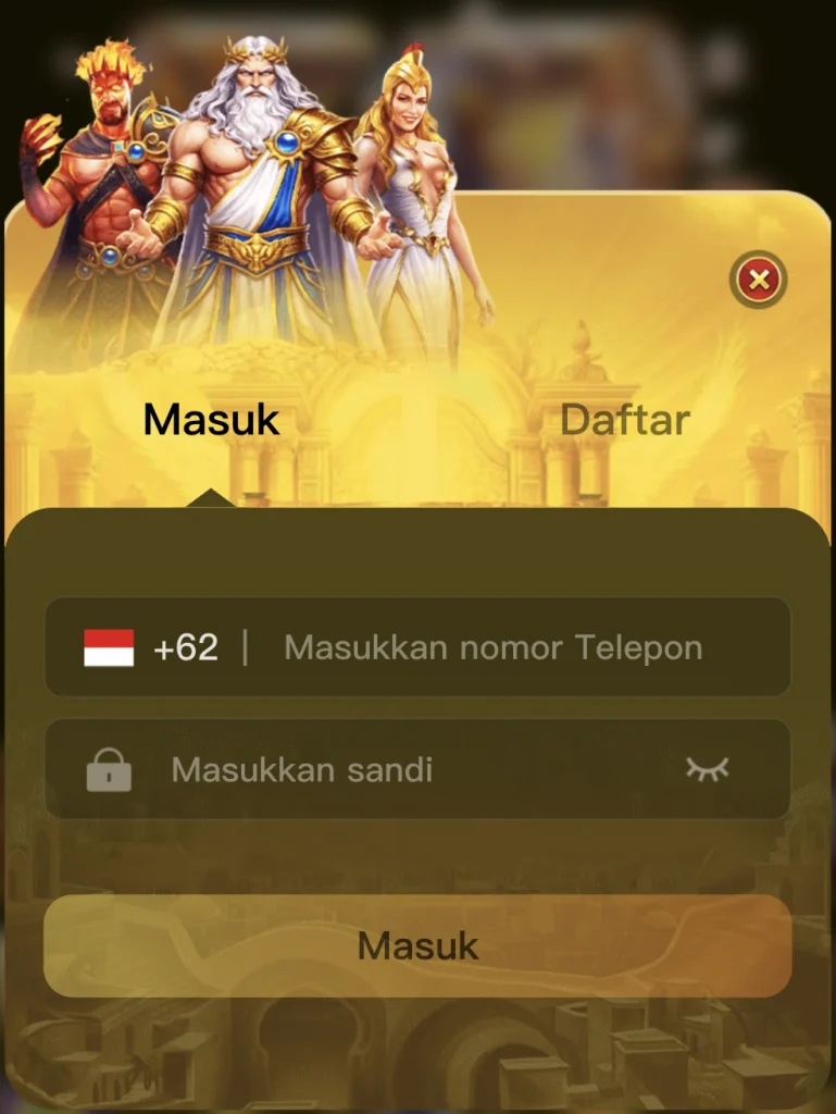 Halaman utama CK789 login untuk masuk ke dalam akun resmi game Indonesia dengan aman dan lancar